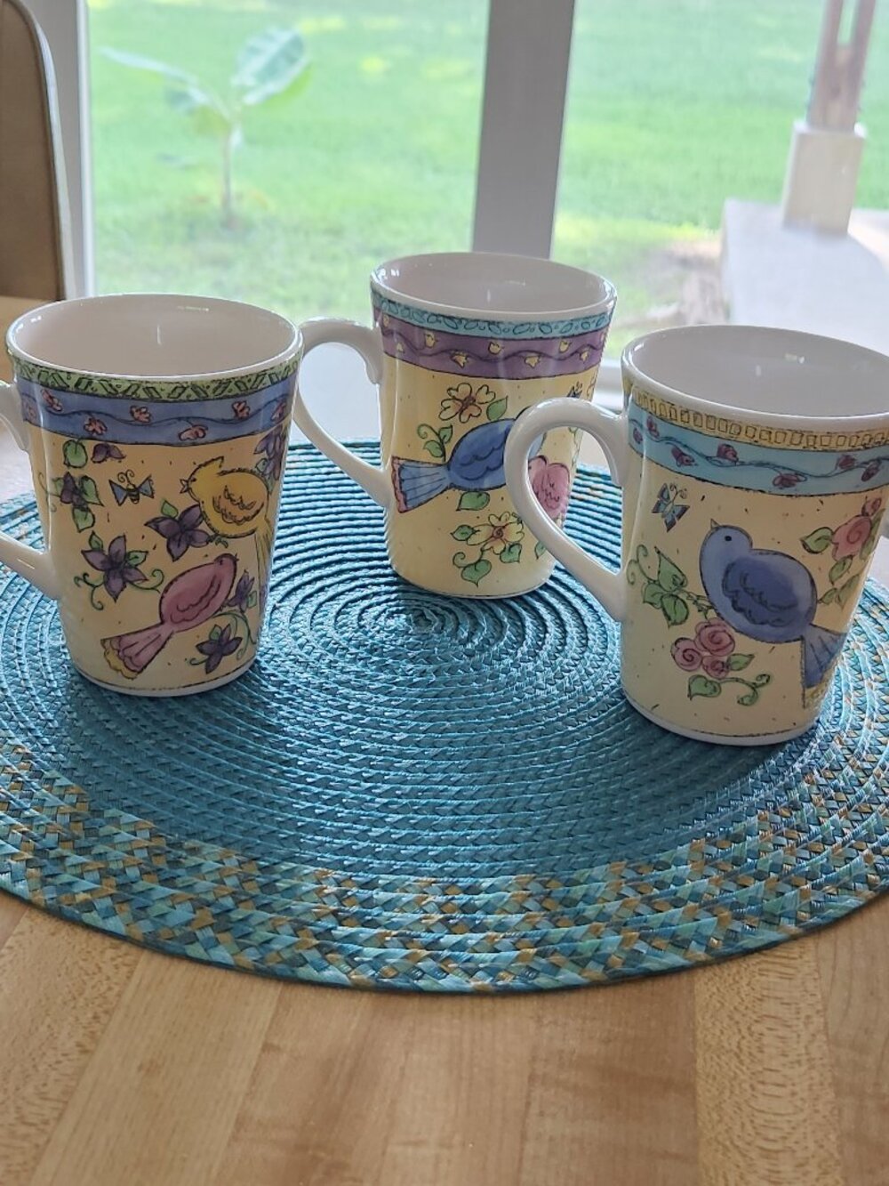 3 Sango Birds and the Bees Mugs